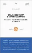 Copertina libro <b>Crimini di guerra e contro l'umanità</b>