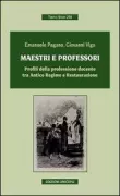 Copertina libro <b>Maestri e professori</b>