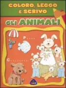Copertina libro Coloro E Scrivo Gli Animali