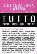 Copertina libro <b>Letteratura latina</b>