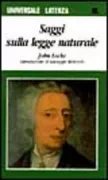 Copertina libro <b>Saggi sulla legge naturale<br></b>(titolo originale o altro titolo: <i>Essays on the law of nature</i>)
