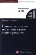 Copertina libro <b>L'amministrazione nelle democrazie contemporanee</b>