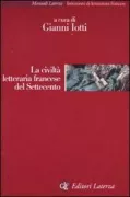 Copertina libro <b>La civiltà letteraria francese del Settecento</b>