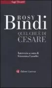 Copertina libro <b>Quel che è di Cesare</b>