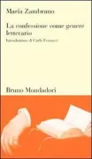 Copertina libro <b>La confessione come genere letterario<br></b>(titolo originale o altro titolo: <i>La confesión: gėnero literario. -</i>)