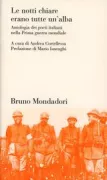 Copertina libro <b>Le notti chiare erano tutte un'alba</b>