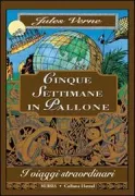 Copertina libro <b>1: Cinque settimane in pallone</b>