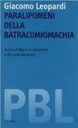 Copertina libro <b>Paralipomeni della Batracomiomachia</b>