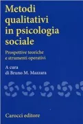 Copertina libro <b>Metodi qualitativi in psicologia sociale</b>