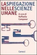 Copertina libro <b>La spiegazione nelle scienze umane</b>