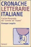 Copertina libro <b>Cronache letterarie italiane</b>