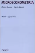 Copertina libro <b>Microeconometria</b>