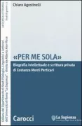 Copertina libro <b>Per me sola</b>