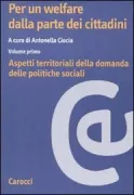 Copertina libro <b>1: Aspetti territoriali della domanda delle politiche sociali</b>