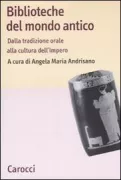 Copertina libro <b>Biblioteche del mondo antico</b>
