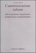 Copertina libro <b>L'amministrazione italiana</b>