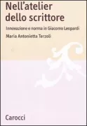 Copertina libro <b>Nell'atelier dello scrittore</b>