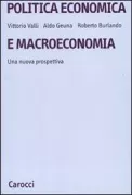 Copertina libro <b>Politica economica e macroeconomia</b>