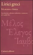 Copertina libro <b>Lirici greci</b>