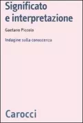 Copertina libro <b>Significato e interpretazione</b>