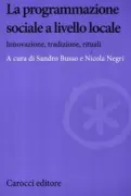 Copertina libro <b>La programmazione sociale a livello locale</b>