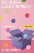 Copertina libro <b>Sociologia dello straniero</b>