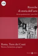 Copertina libro <b>Roma, Torre dei Conti</b>