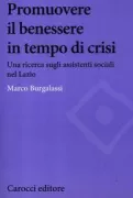 Copertina libro <b>Promuovere il benessere in tempo di crisi</b>