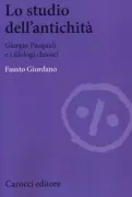 Copertina libro <b>Lo studio dell'antichità</b>