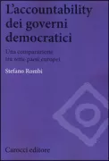 Copertina libro <b>L'accountability dei governi democratici</b>