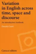 Copertina libro <b>Variation in English across time, space and discourse</b>