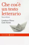 Copertina libro <b>Che cos'è un testo letterario</b>