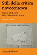 Copertina libro <b>Stili della critica novecentesca</b>