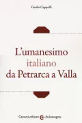 Copertina libro <b>L'umanesimo italiano da Petrarca a Valla<br></b>(titolo originale o altro titolo: <i>El humanismo italiano</i>)