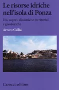 Copertina libro <b>Le risorse idriche nell'isola di Ponza</b>