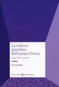 Copertina libro <b>La cultura giuridica dell'antica Grecia</b>