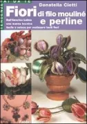 Copertina libro <b>Fiori di filo mouliné e perline</b>