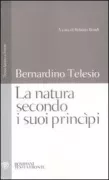 Copertina libro <b>La natura secondo i suoi principi<br></b>(titolo originale o altro titolo: <i>De rerum natura iuxta propria principia</i>)