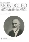 Copertina libro <b>L'infinito nel pensiero dell'antichità classica<br></b>(titolo originale o altro titolo: <i>L'infinito nel pensiero dei Greci</i>)