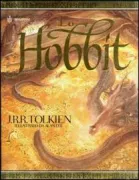 Copertina libro <b>Lo hobbit o la Riconquista del tesoro<br></b>(titolo originale o altro titolo: <i>The Hobbit, or There and back again</i>)