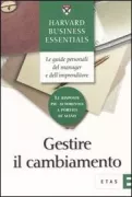 Copertina libro <b>Gestire il cambiamento<br></b>(titolo originale o altro titolo: <i>Managing change and transition</i>)