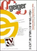 Copertina libro <b>3 editori storici d'avanguardia: Sampietro Editore, Geiger Baobab, 3ViTre</b>