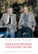Copertina libro <b>Cinque conversazioni con Gadamer</b>