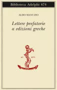 Copertina libro <b>Lettere prefatorie a edizioni greche</b>