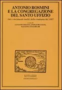 Copertina libro <b>Antonio Rosmini e la Congregazione del Santo Uffizio</b>