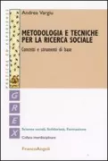 Copertina libro <b>Metodologia e tecniche per la ricerca sociale</b>