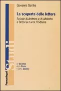 Copertina libro <b>La scoperta delle lettere</b>