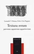 Copertina libro <b>Textura rerum</b>