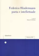 Copertina libro <b>Federico Hindermann poeta e intellettuale</b>