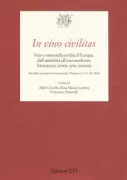 Copertina libro <b>In vino civilitas</b>